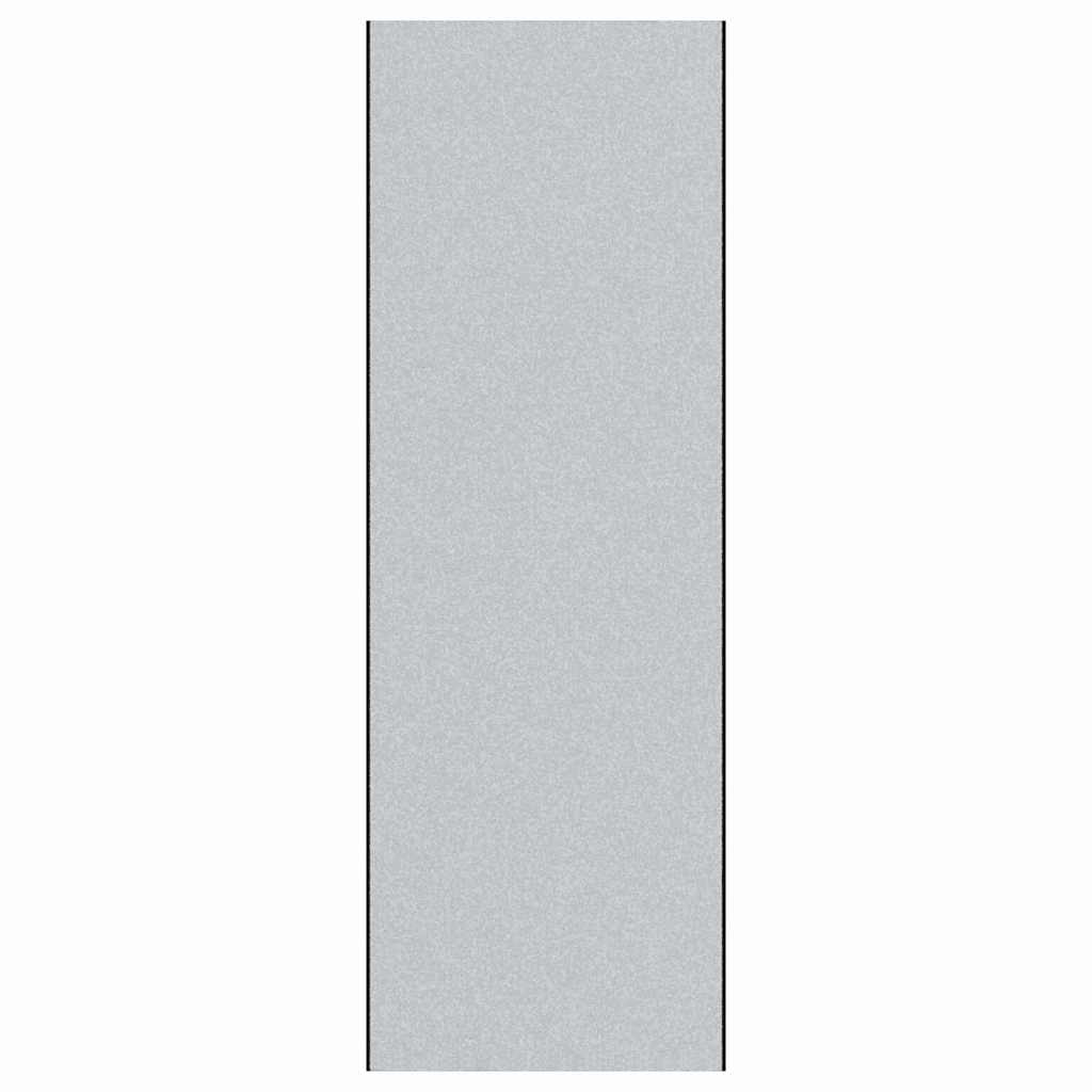Fußmatte Grau und Schwarz 120 x 350 cm Polypropylen und Vinyl