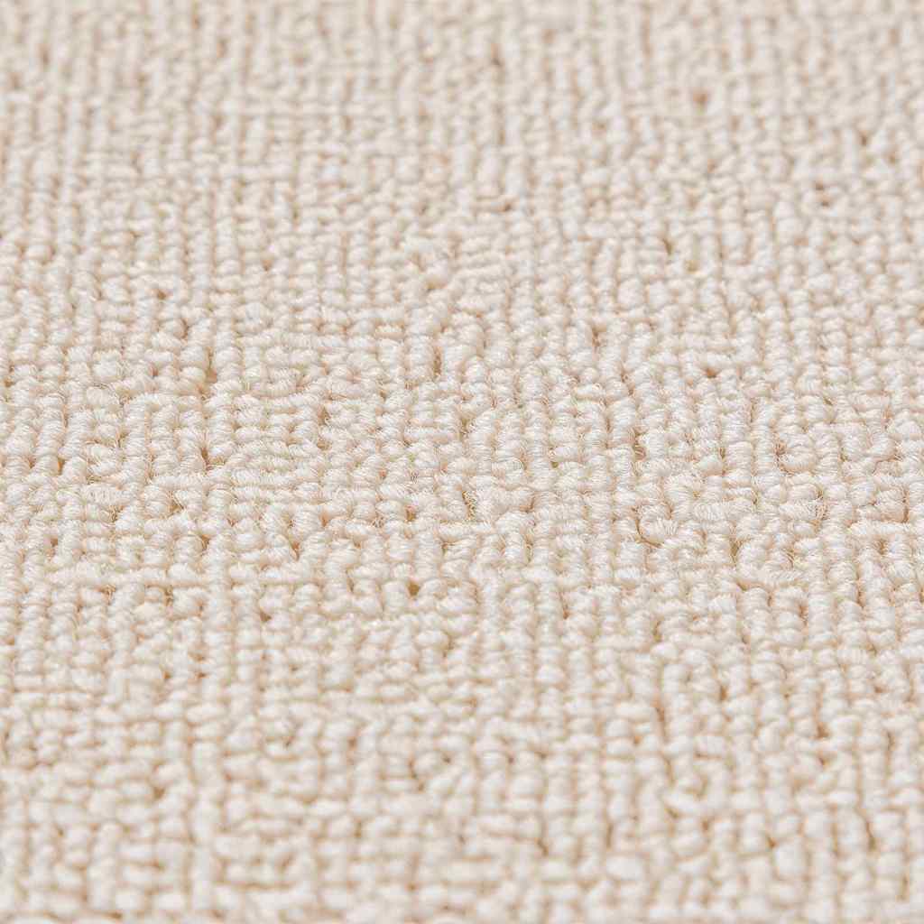 Tapis de marche antidérapants 15 pcs Crème 60 x 25 cm PP