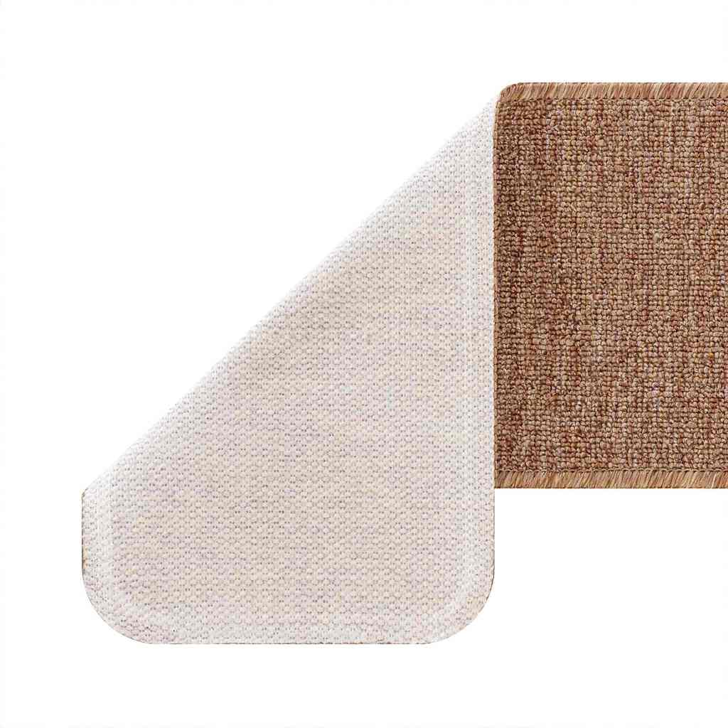Tapis de marche antidérapants 15 pcs Jaune 60 x 25 cm PP