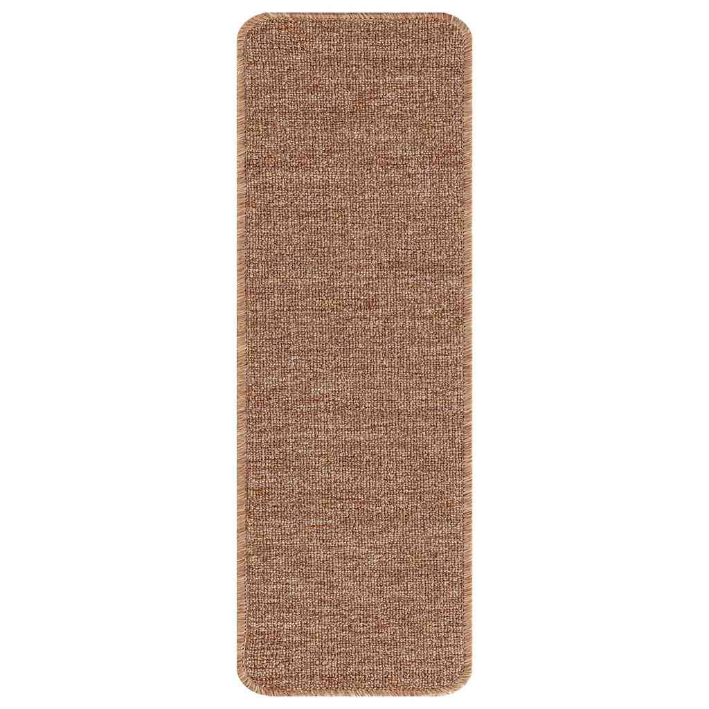 Tapis de marche antidérapants 15 pcs Jaune 60 x 25 cm PP