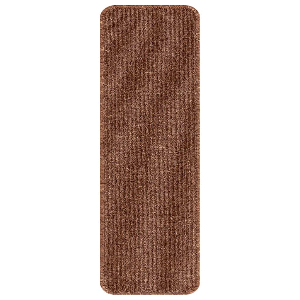 Tapis de marche antidérapants 15 pcs Jaune 60 x 25 cm PP
