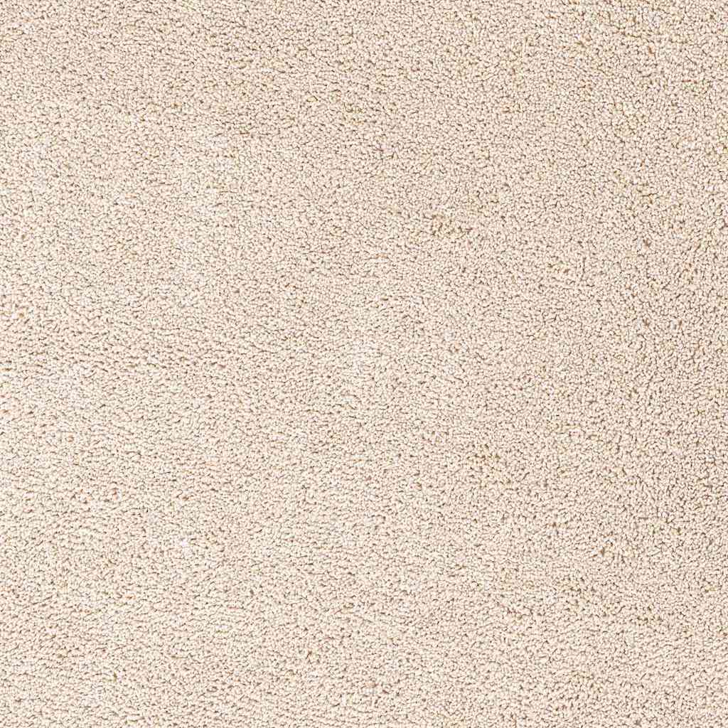 Rutschfeste Badematte mit Toilettenausschnitt Creme 50 x 50 cm