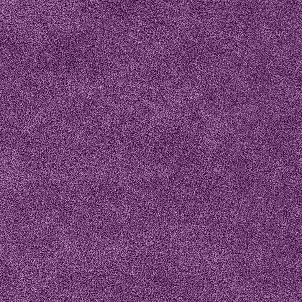 Non-slip Bath Mat with Toilet Cutout, Purple, 50 x 50 cm