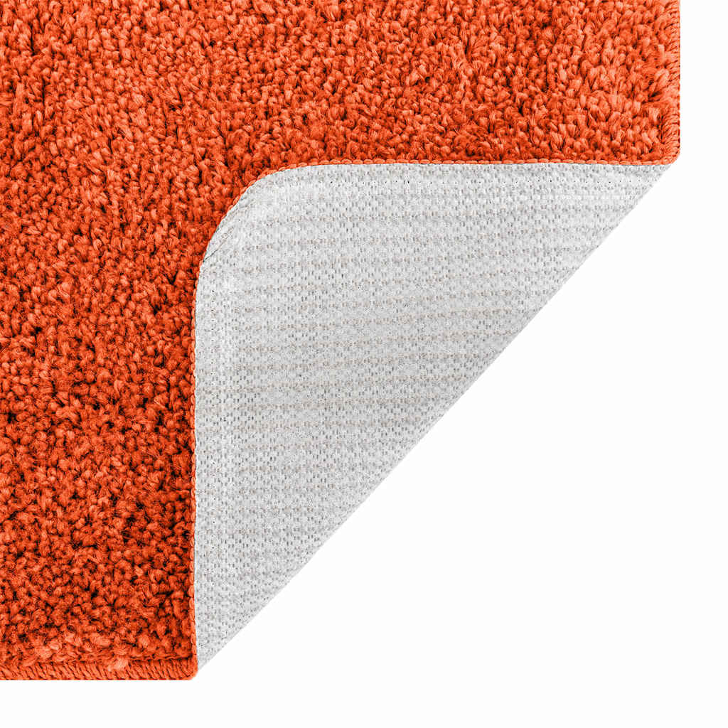 Tapis de bain antidérapant orange 50 x 80 cm PP
