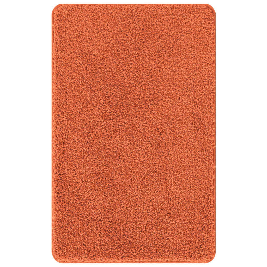 Tapis de bain antidérapant orange 50 x 80 cm PP