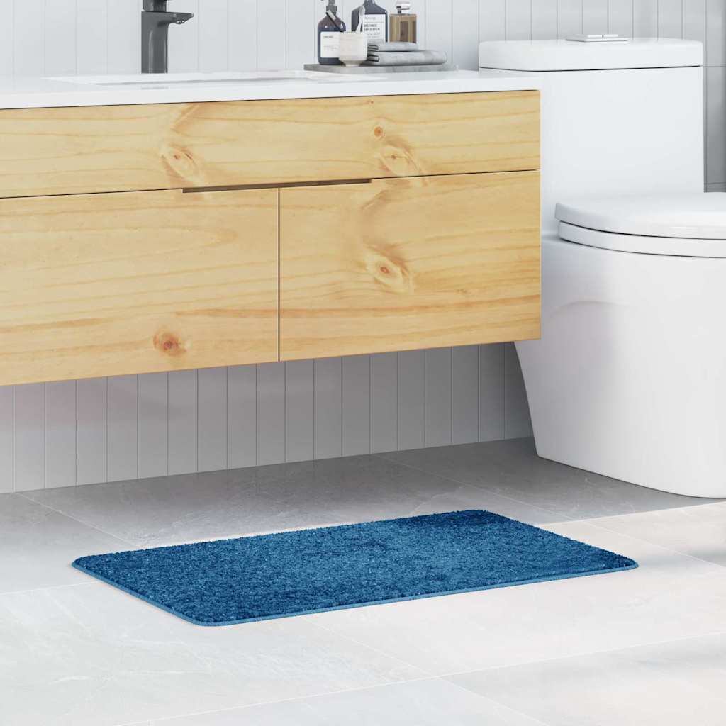 Rutschfeste Badmatte Blau 50 x 80 cm PP