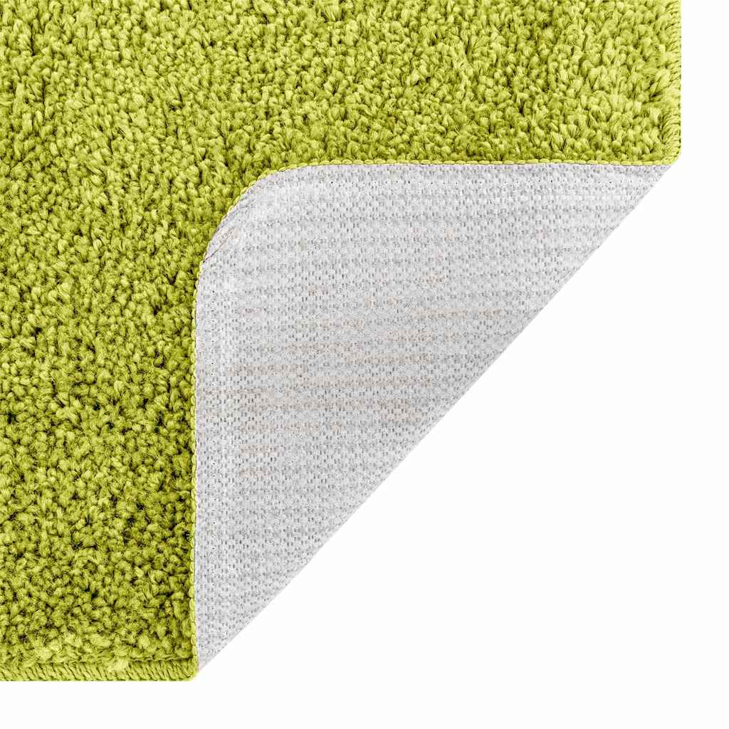Tapis de bain antidérapant vert 60 x 90 cm PP