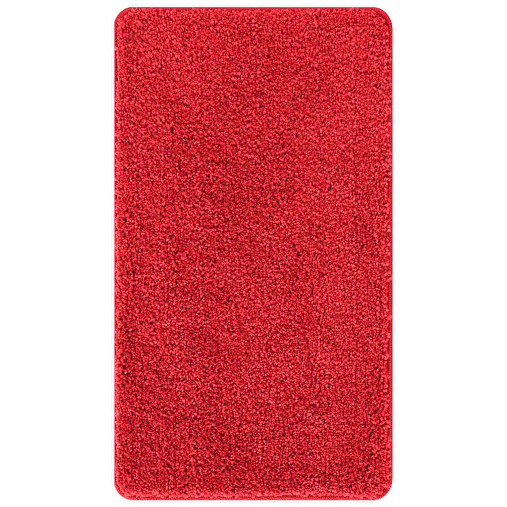 Tapis de bain antidérapant rouge 70 x 120 cm PP