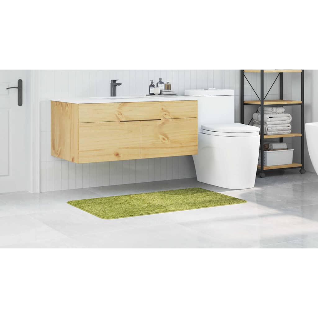 Tapis de bain antidérapant Vert 70 x 120 cm PP