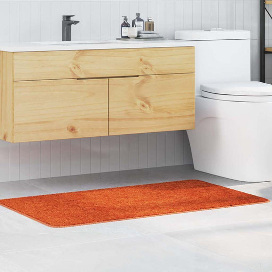 Rutschfeste Badmatte Orange 70 x 120 cm PP