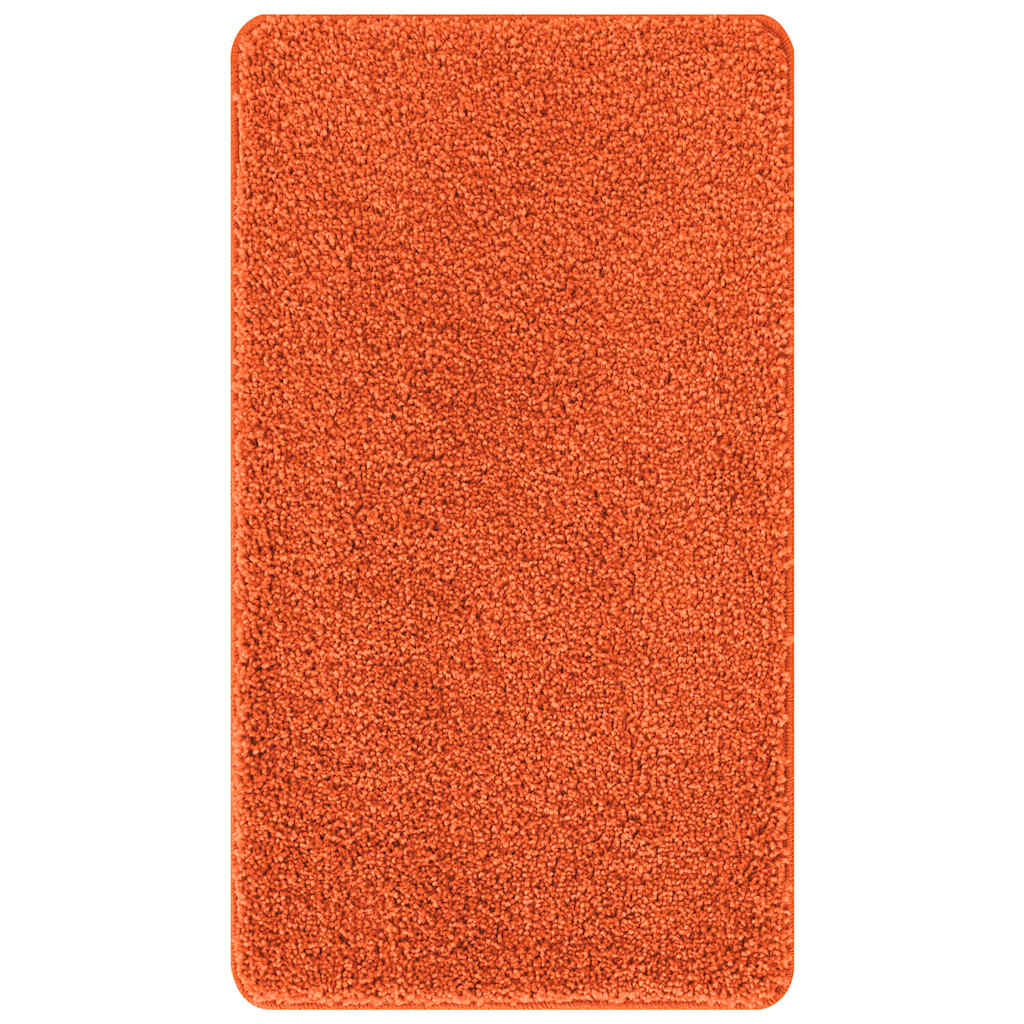 Tapis de bain antidérapant orange 70 x 120 cm PP