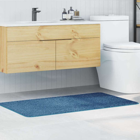 Rutschfeste Badmatte Blau 70 x 120 cm PP