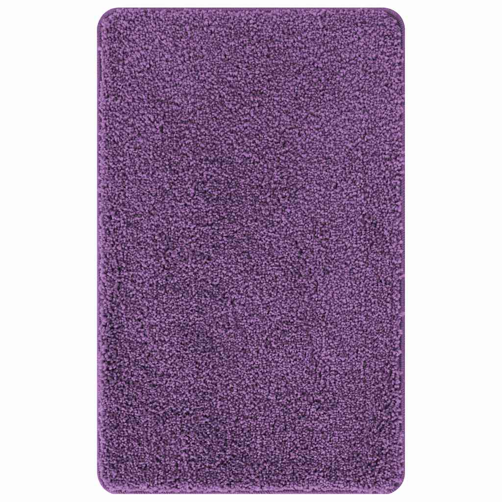 Non-Slip Bath Mat Set 2 pcs Purple PP