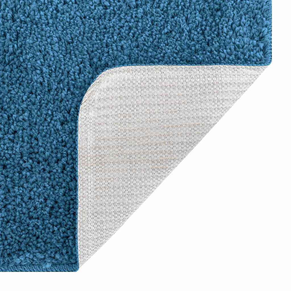 Anti-Rutsch Badematten-Set 2 pcs Blau PP