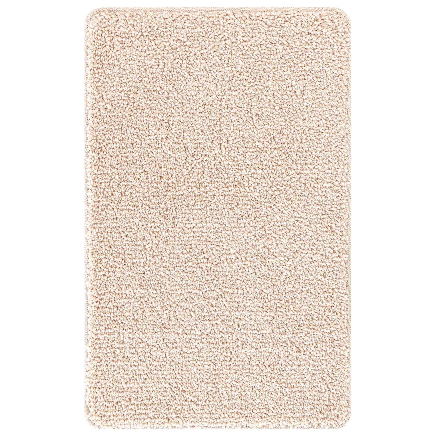 Anti-Rutsch Badematten-Set 3 pcs Creme PP