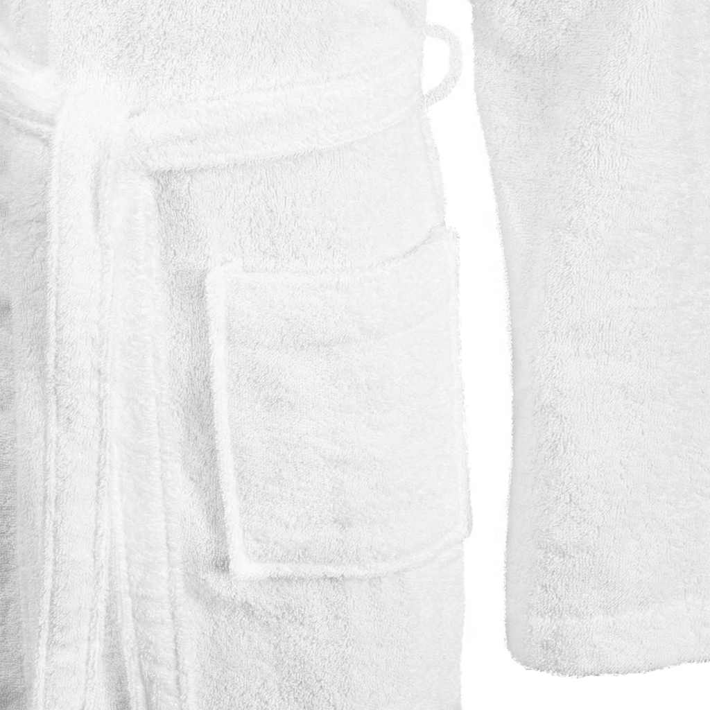 Peignoir KINN Blanc L Coton
