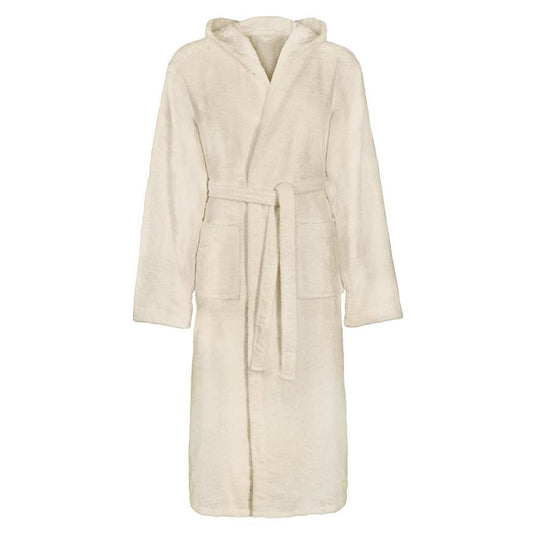 Bademantel KINN Creme M Baumwolle