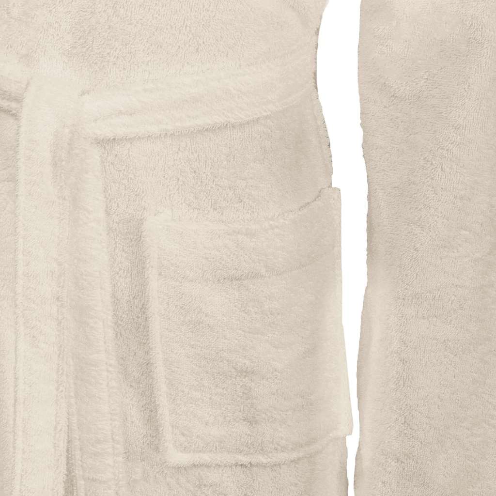 Bathrobe CHIN Cream XXXL Cotton