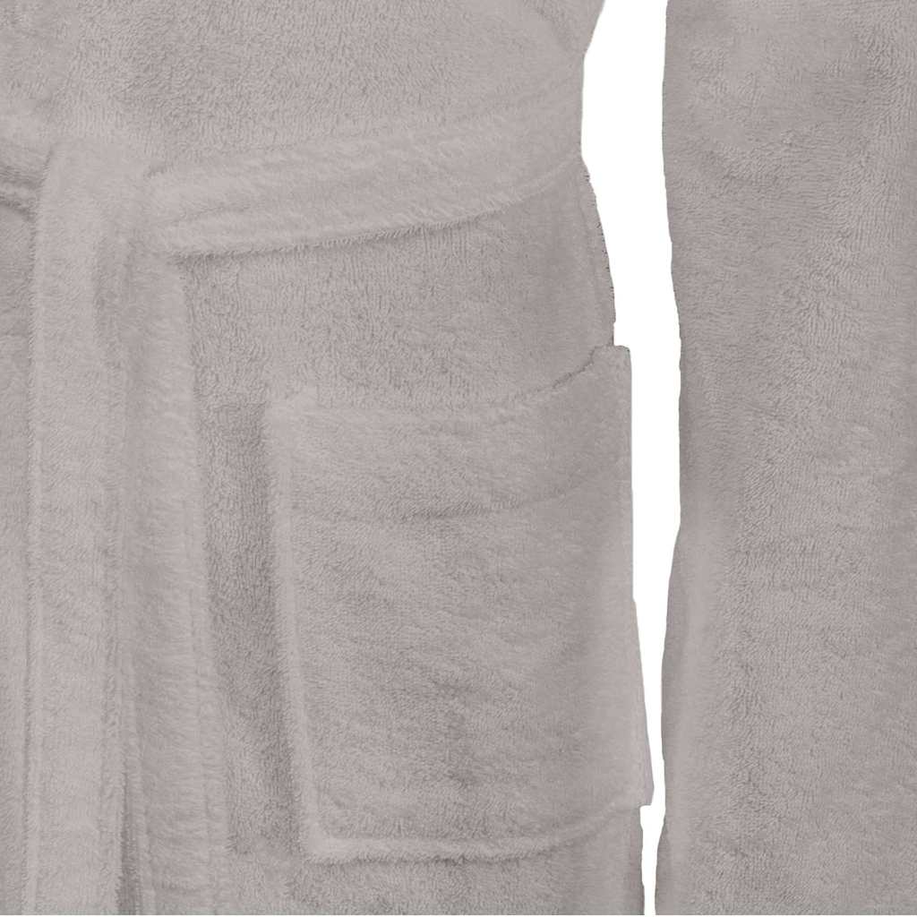 Peignoir KINN gris L coton