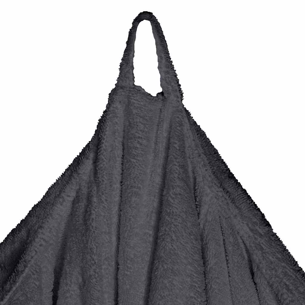 Bademantel KINN Anthrazit XL Baumwolle