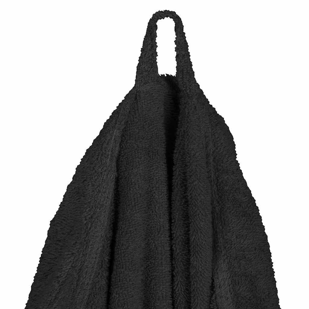 Peignoir KINN Noir L Coton
