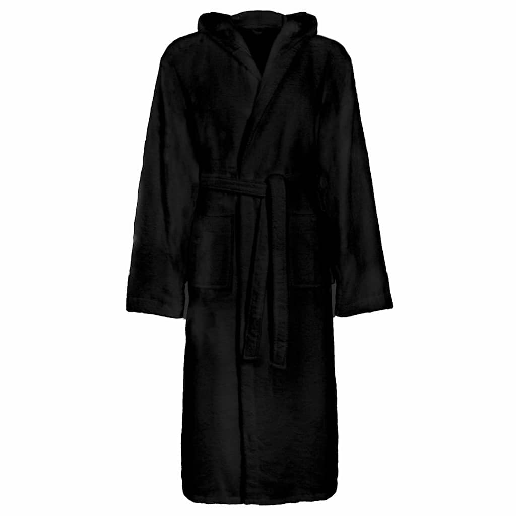 Peignoir KINN Noir L Coton