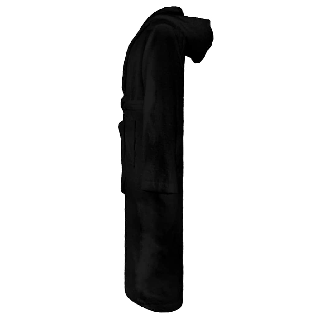 Peignoir KINN Noir L Coton