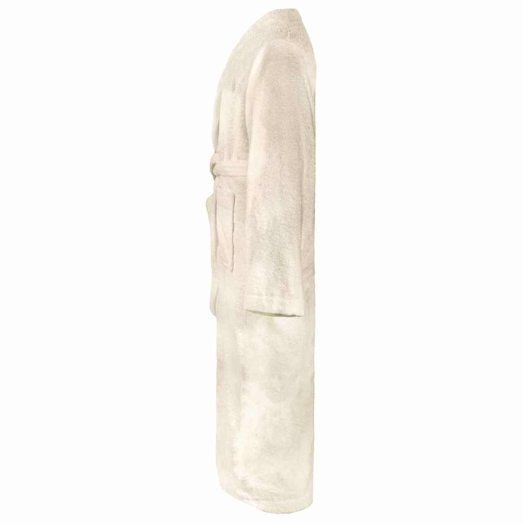 Peignoir KINN crème XXL coton