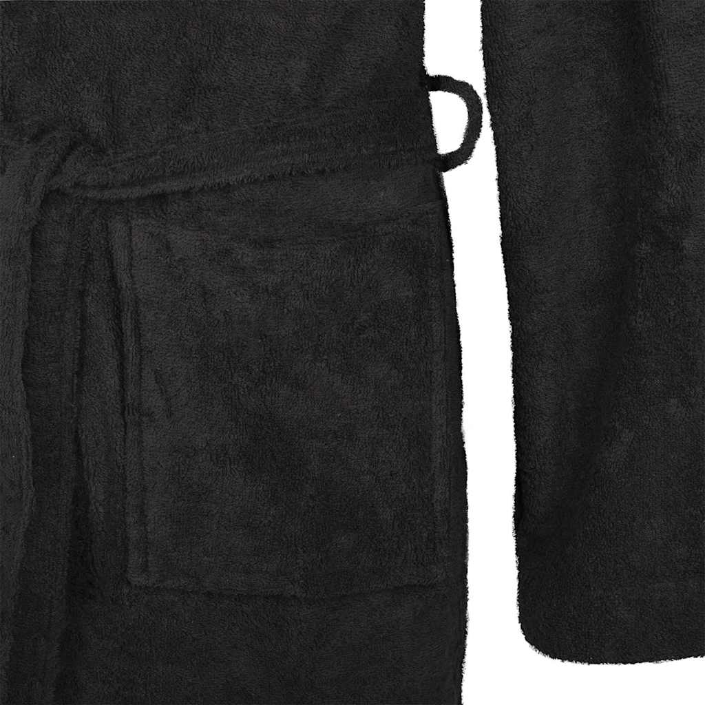 Peignoir KINN Noir XL Coton