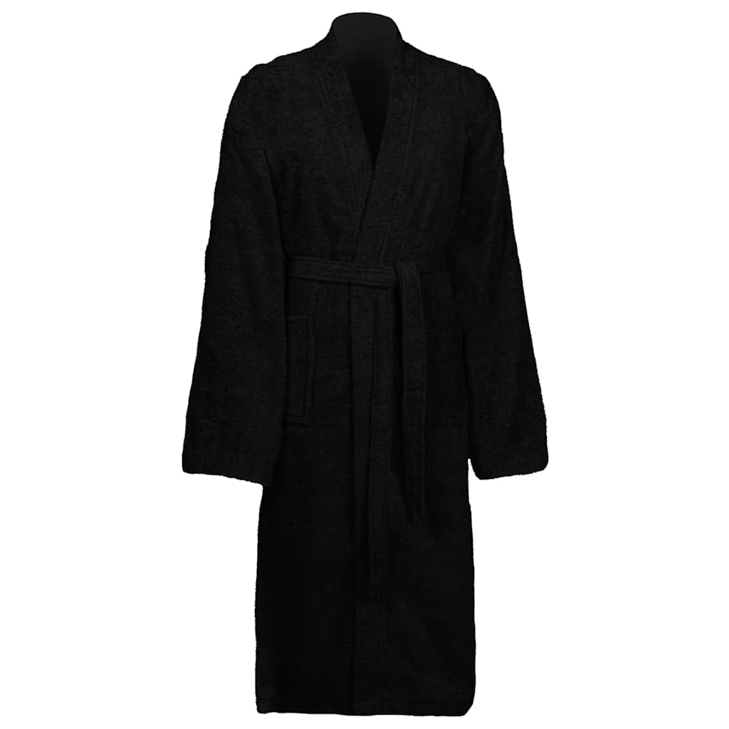 Peignoir KINN Noir XL Coton