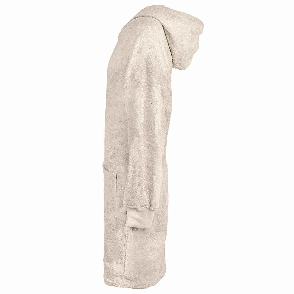 Hooded Blanket KINN Cream L Cotton