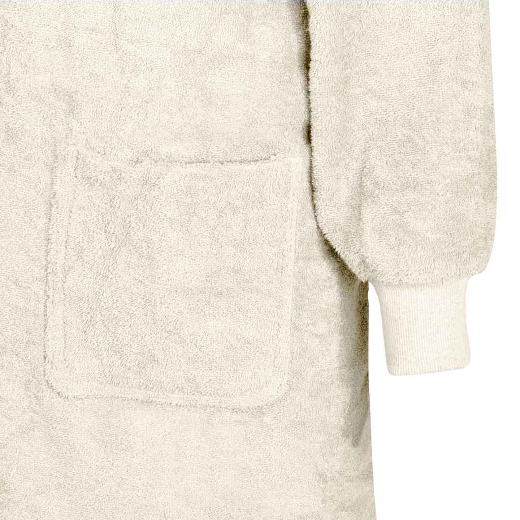 Sweat à capuche couverture KINN Crème XL Coton
