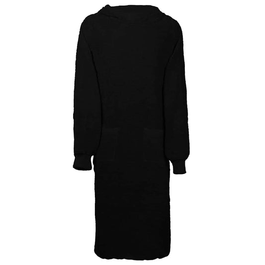 Decken-Hoodie KINN Schwarz XL Baumwolle