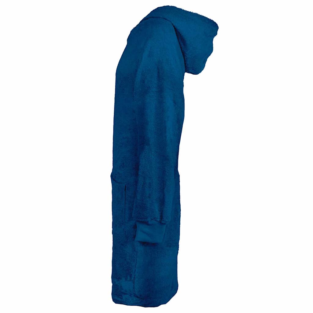 Decken-Hoodie KINN Marineblau L Baumwolle