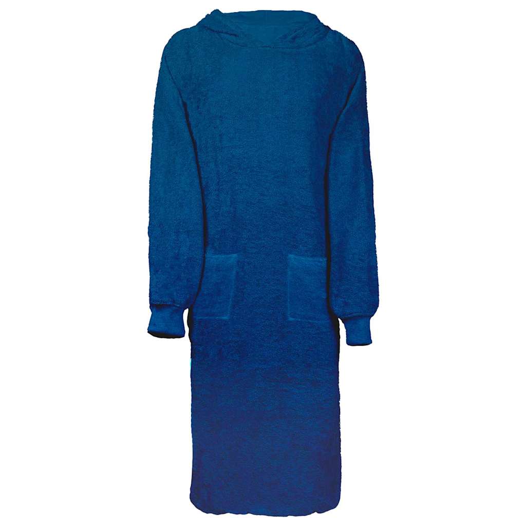 Hooded Blanket KINN Navy Blue XL Cotton