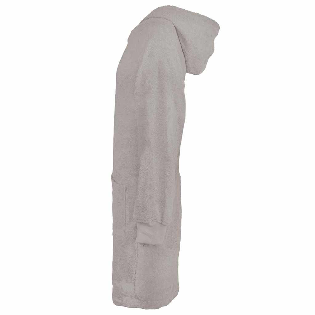 Decken-Hoodie KINN Grau L Baumwolle