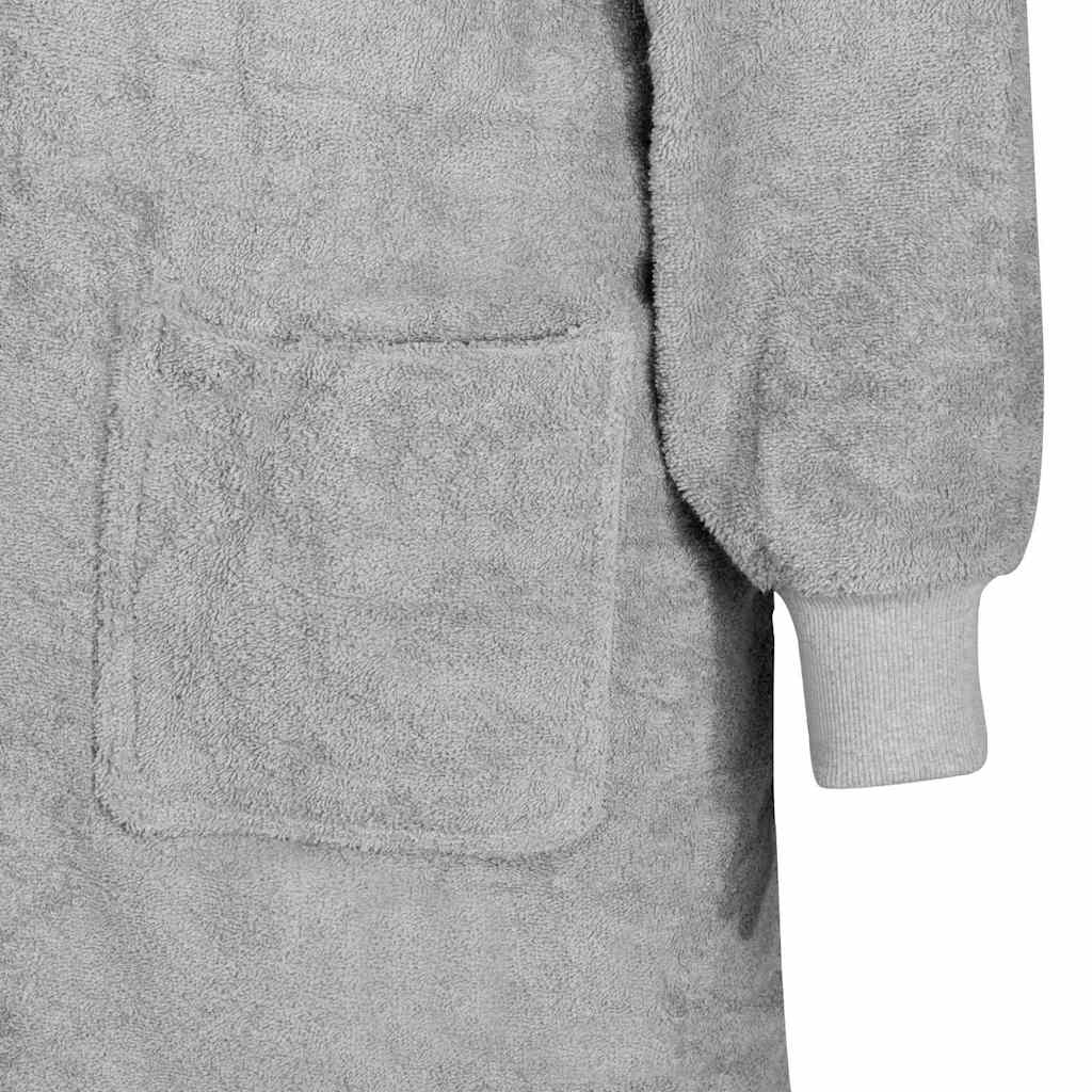 Decken-Hoodie KINN Grau XL Baumwolle