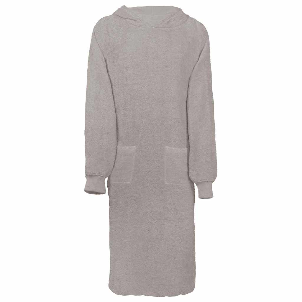 Decken-Hoodie KINN Grau XL Baumwolle