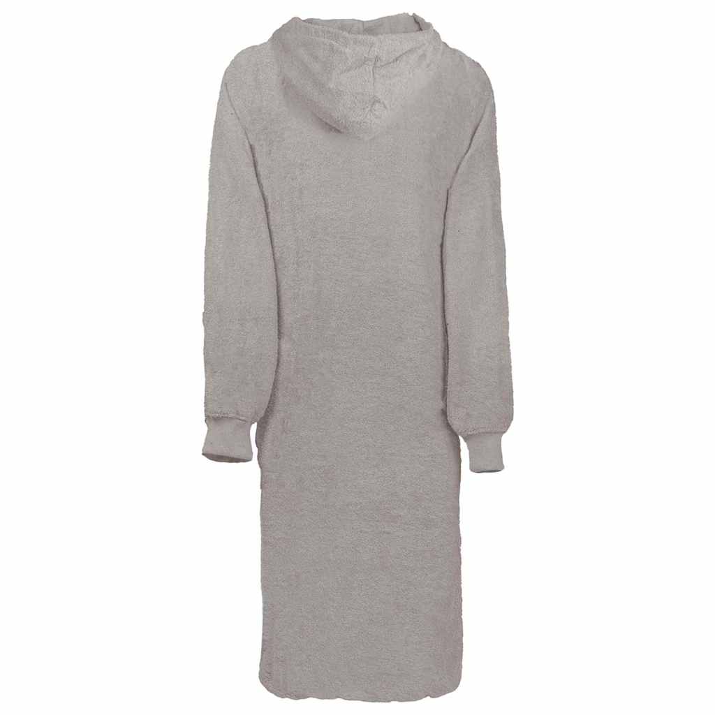 Decken-Hoodie KINN Grau XL Baumwolle