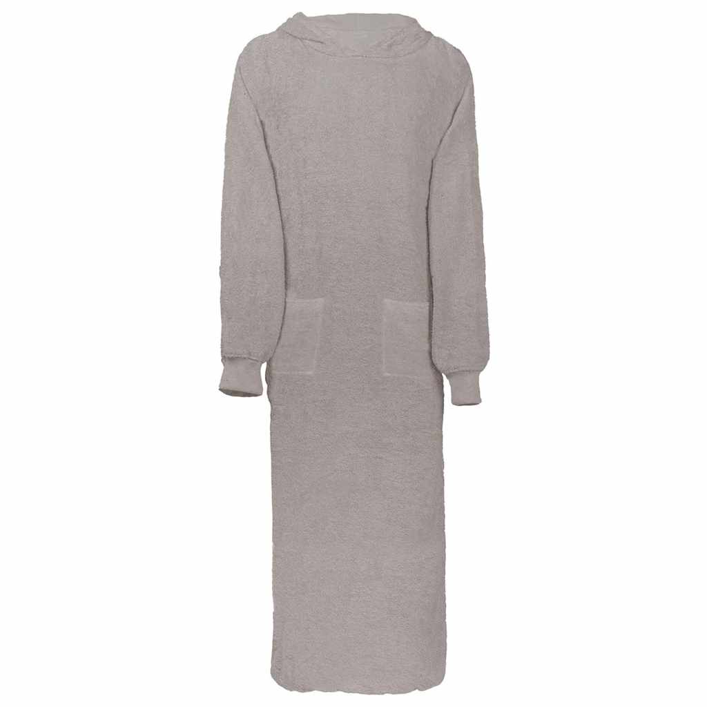 Sweat à capuche couverture KINN Gris XXL Coton