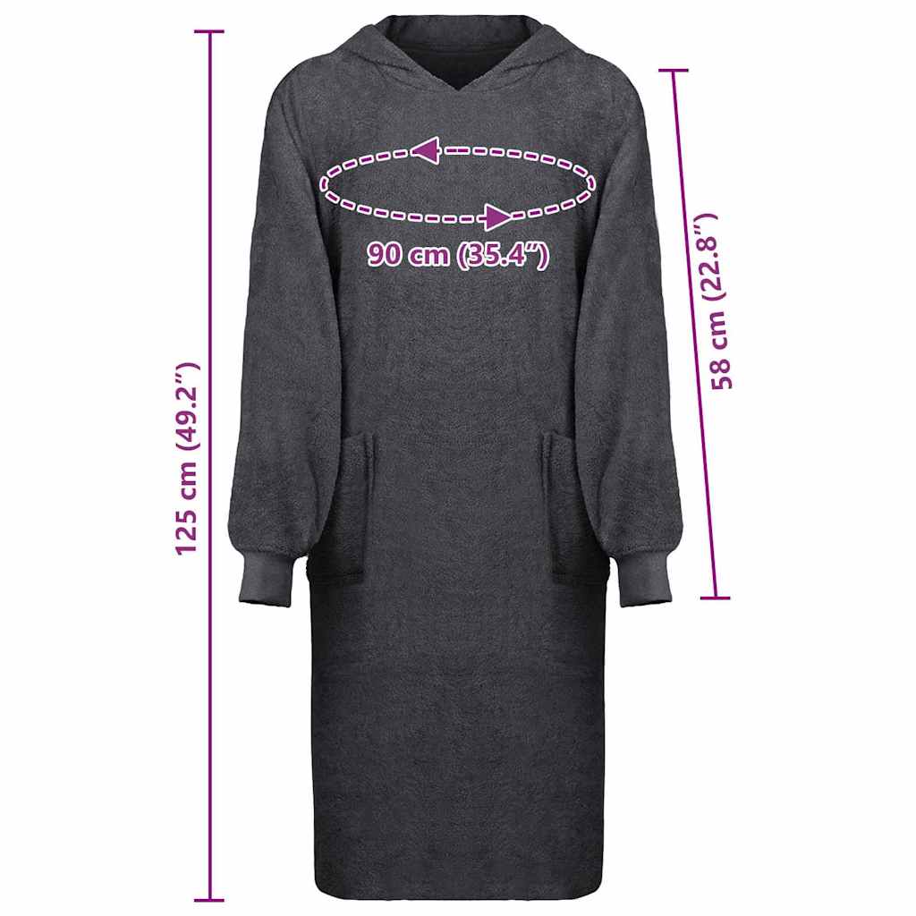 Ceiling Hoodie KINN Anthracite XL Cotton