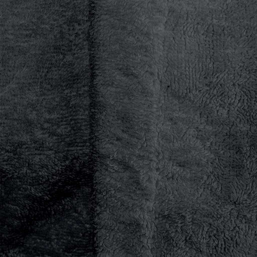 Sweat à capuche couverture KINN anthracite XXL coton