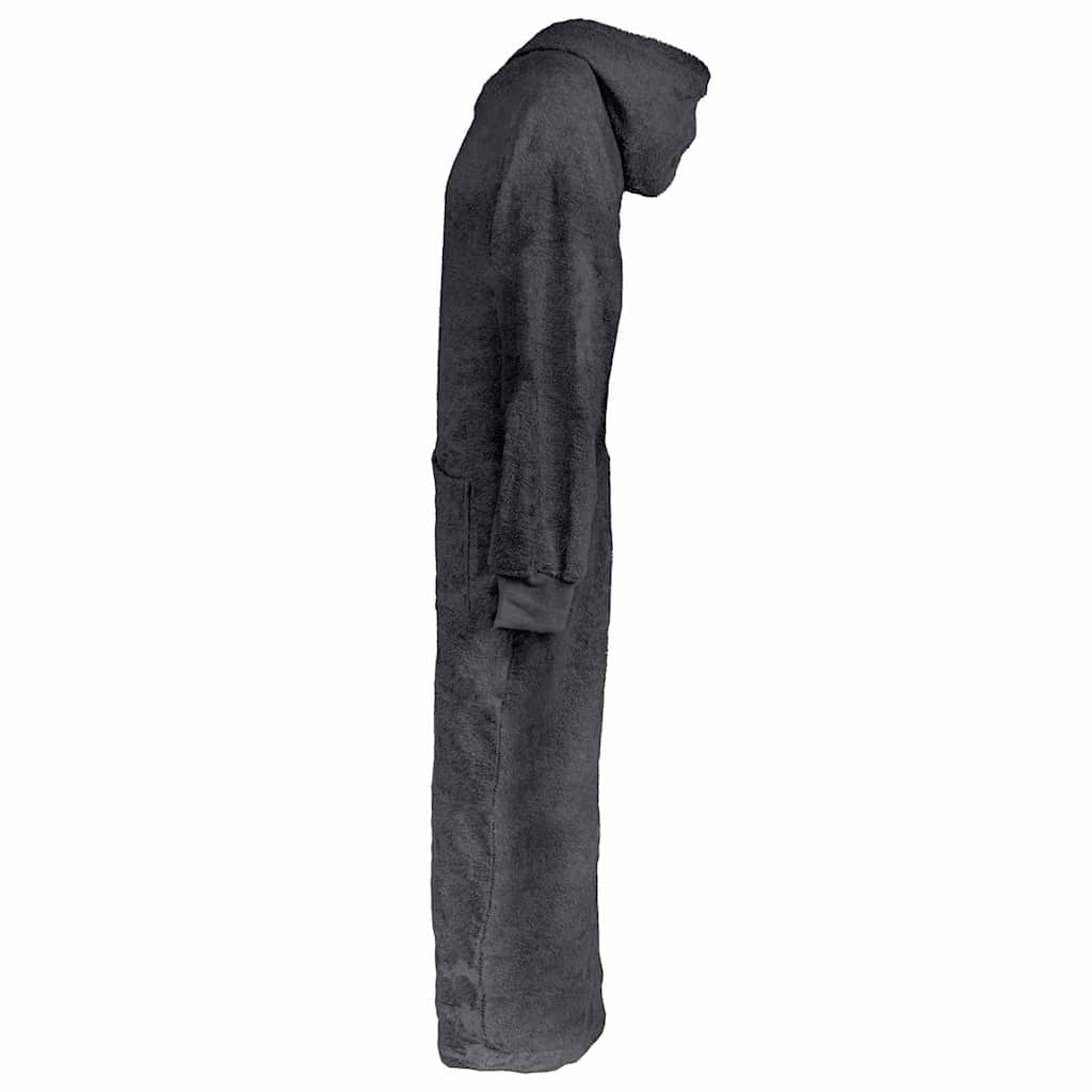 Sweat à capuche couverture KINN anthracite XXL coton