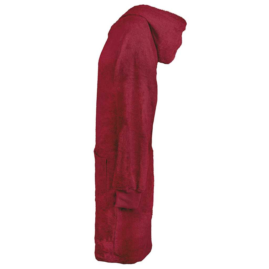 Decken-Hoodie KINN Rot L Baumwolle
