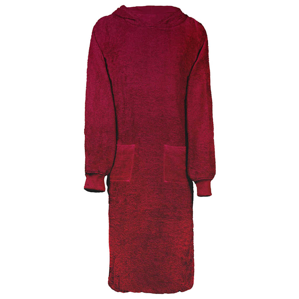 Sweat à capuche couverture KINN Rouge XL Coton