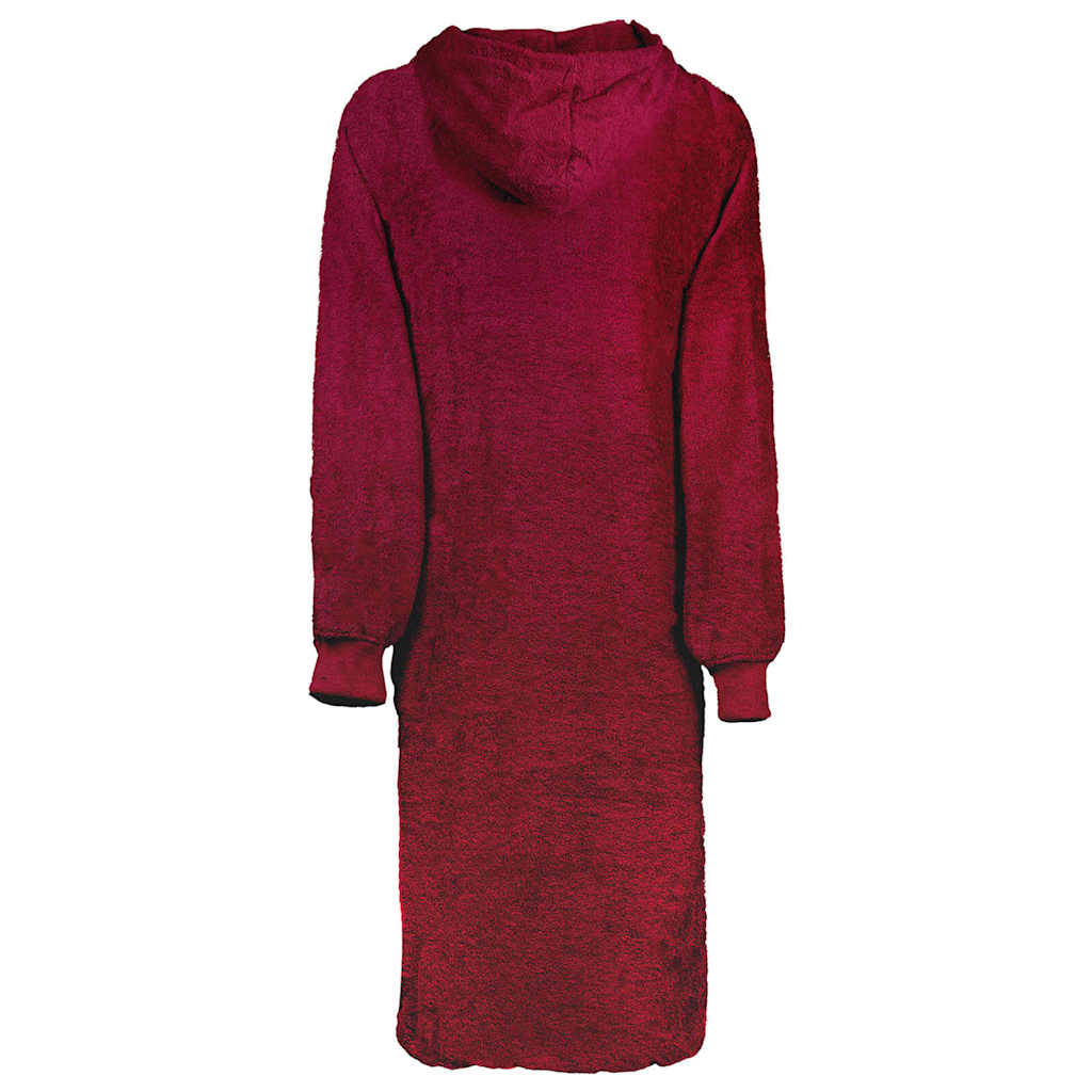 Sweat à capuche couverture KINN Rouge XL Coton