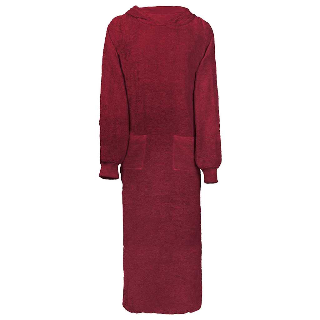 Hooded Blanket KINN Red XXL Cotton