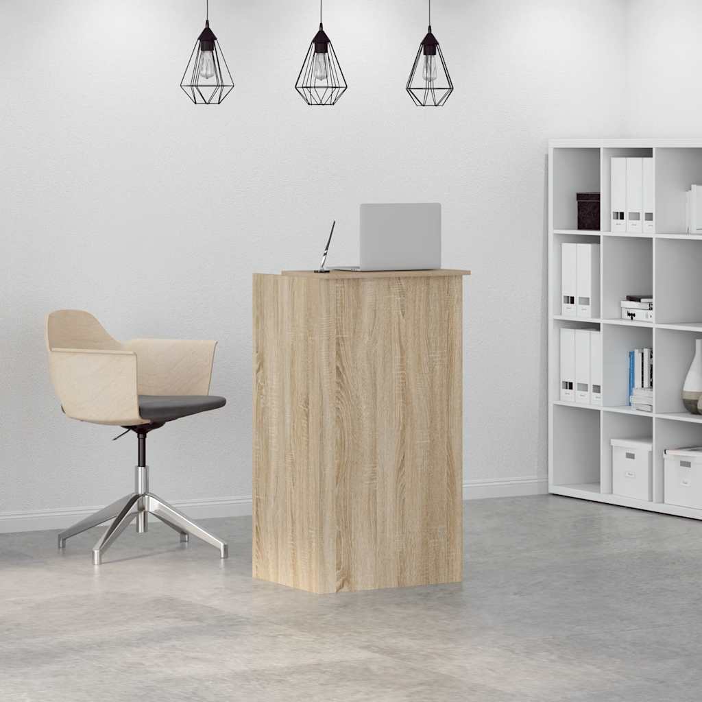 Empfangstresen Sonoma-Eiche 55 x 50 x 103,5 cm Holzwerkstoff
