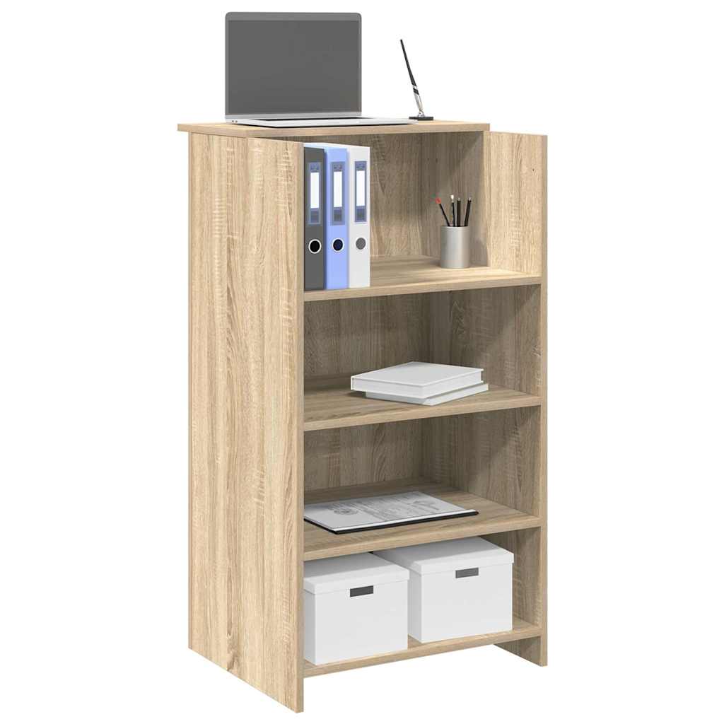 Empfangstresen Sonoma-Eiche 55 x 50 x 103,5 cm Holzwerkstoff