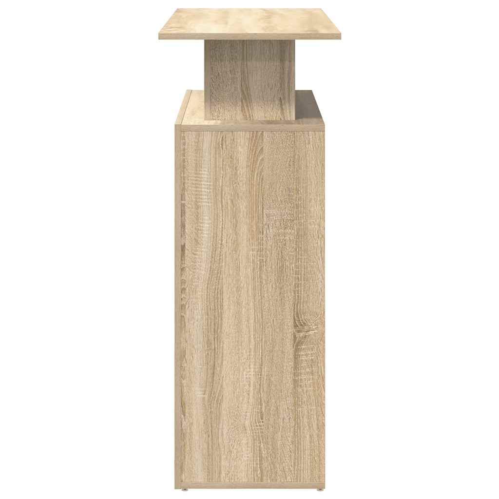 Empfangstresen Sonoma-Eiche 100 x 40 x 104 cm Holzwerkstoff